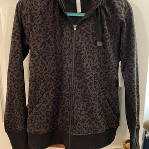 Athleta Triumph Leopard Printed Hoodie